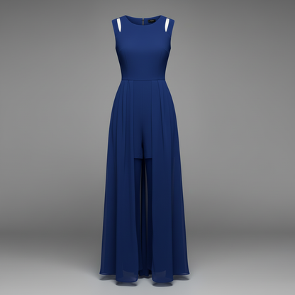 Sleeveless Wide Leg Jumpsuit | Women's Jumpsuit for Summer