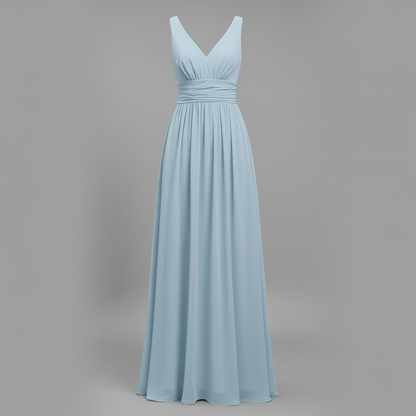 Elegant V-Neck Maxi Dress | Women's Summer Dress