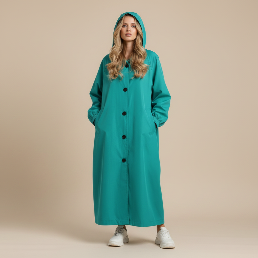 Long Women's Trench Coat | Stylish Winter Outerwear