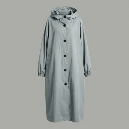 Long Women's Trench Coat | Stylish Winter Outerwear