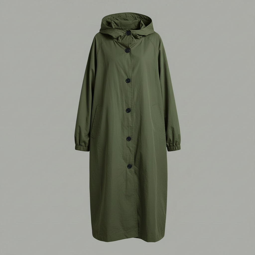 Long Women's Trench Coat | Stylish Winter Outerwear