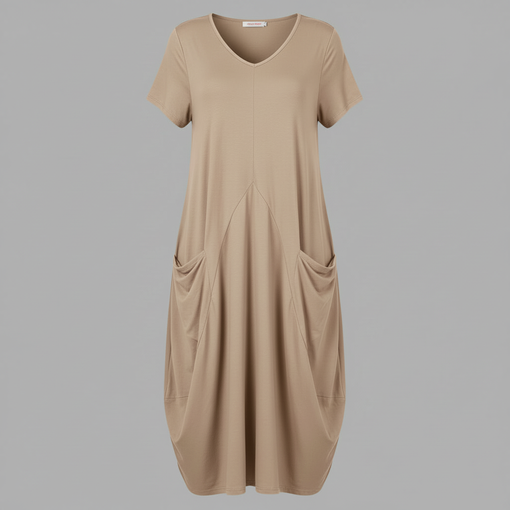 Loose Fitting Summer Midi Dress | Women's Dresses