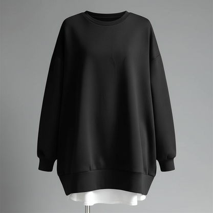 Pink Oversized Sweatshirt | Women's Casual Hoodie