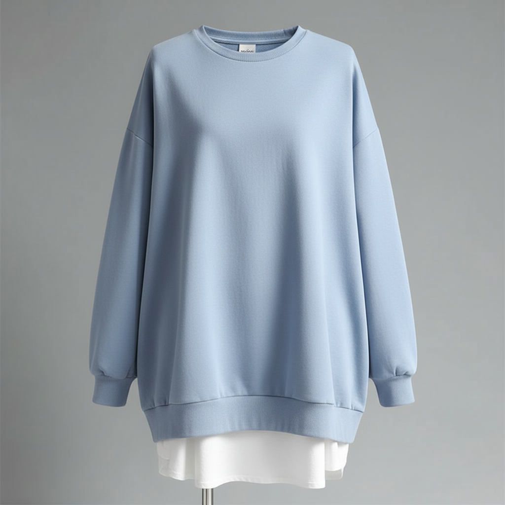 Pink Oversized Sweatshirt | Women's Casual Hoodie