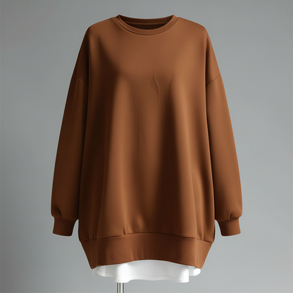 Pink Oversized Sweatshirt | Women's Casual Hoodie