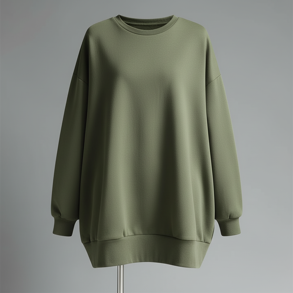 Pink Oversized Sweatshirt | Women's Casual Hoodie