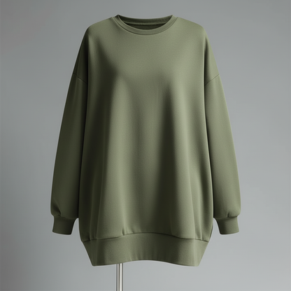 Pink Oversized Sweatshirt | Women's Casual Hoodie