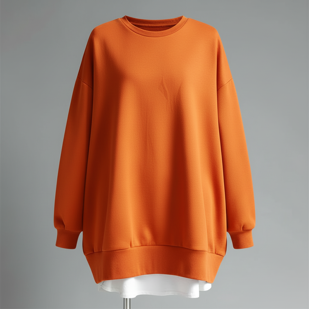 Pink Oversized Sweatshirt | Women's Casual Hoodie