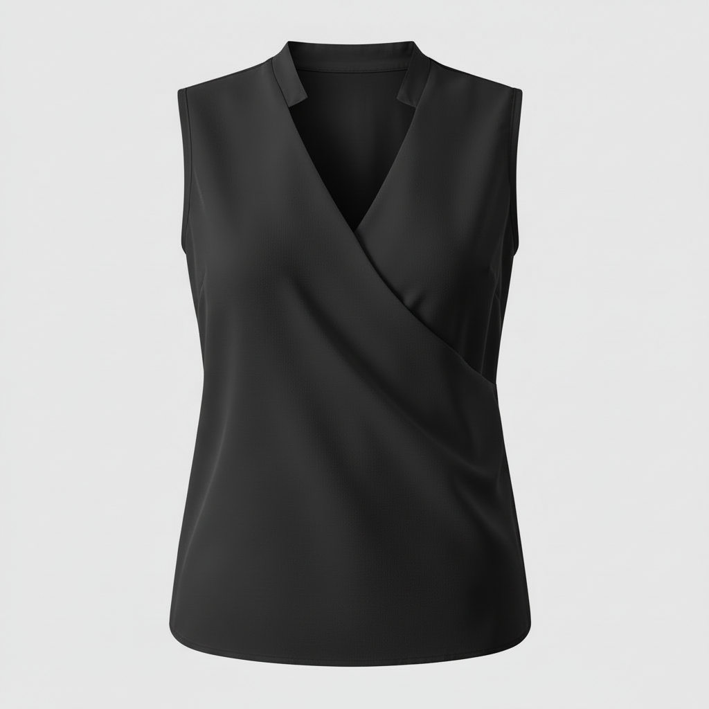 Women's V-Neck Summer Top | Casual Wear