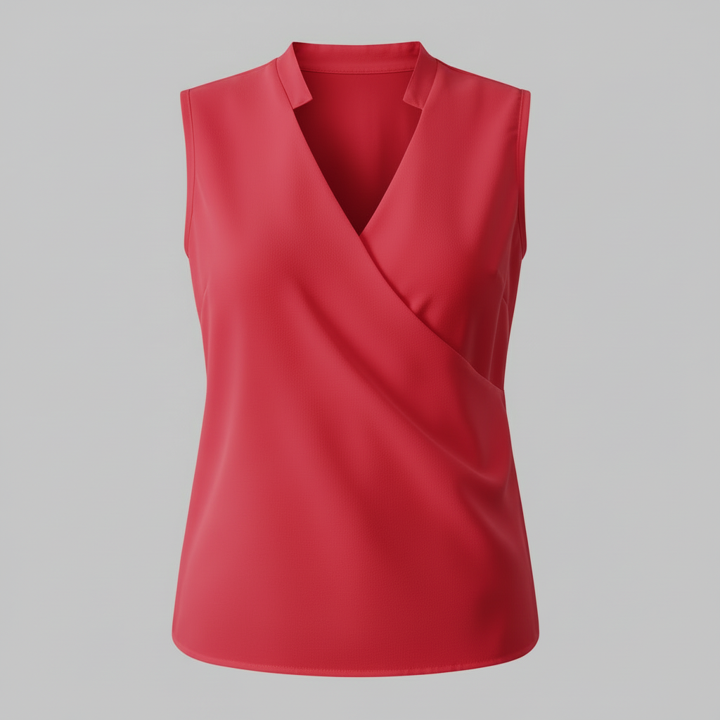Women's V-Neck Summer Top | Casual Wear