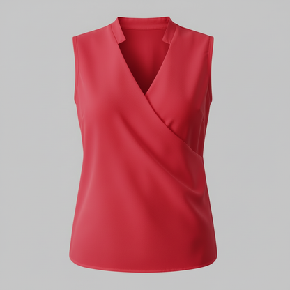Women's V-Neck Summer Top | Casual Wear